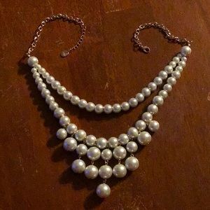 Layered Pearl Necklace
